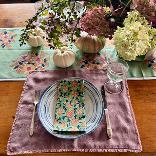 Fringed Linen Placemat, by Swans Island