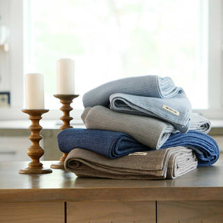 Acadia Organic Wool & Cotton Throw Blanket