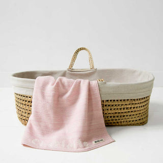 Acadia Organic Wool and Cotton Baby Blanket, by Swans Island
