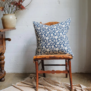 Amna Block Printed Pillow Cover