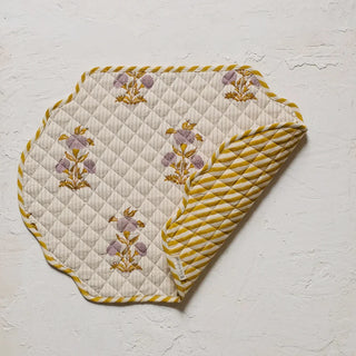 Sanvi Block Printed Cotton Placemat