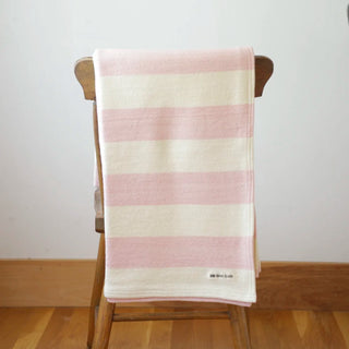 Regatta Organic Wool and Cotton Throw, hand-dyed, by Swans Island