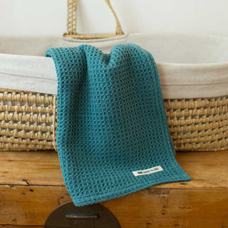 Cotton Waffle Baby Blanket