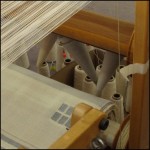 Weaving Swans Island Blankets