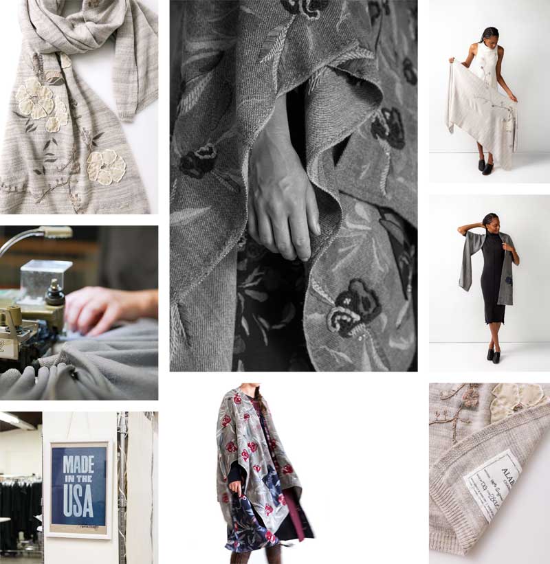 Alabama Chanin collage