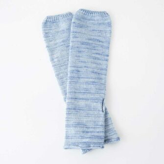 Firefly Fingerless Mitts - twilight