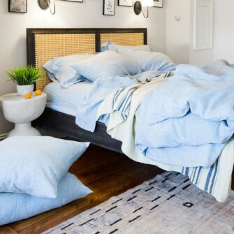 Chambray Linen Duvet Set