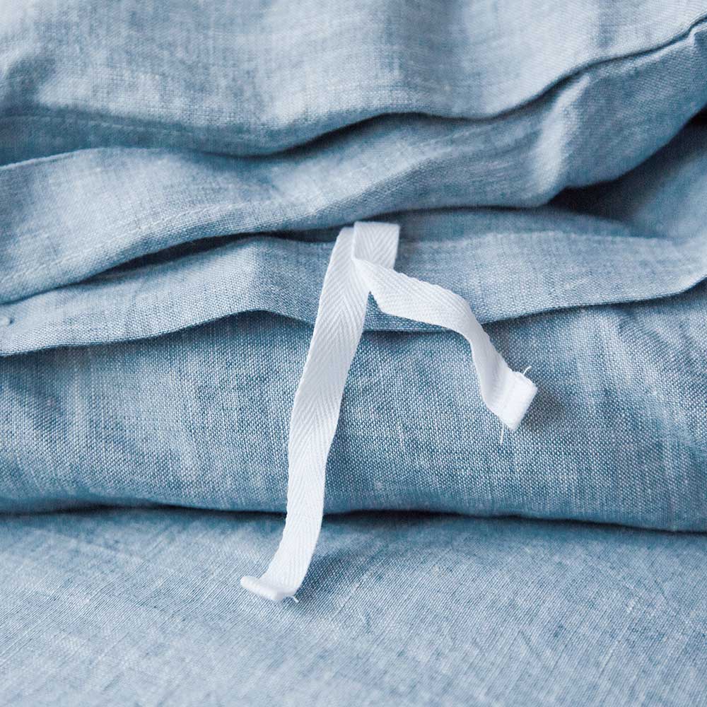 Chambray Linen Duvet Set - Image 3
