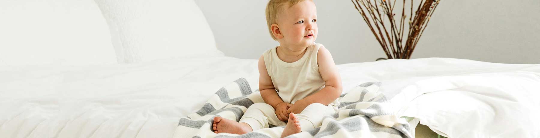 Swans Island baby blankets
