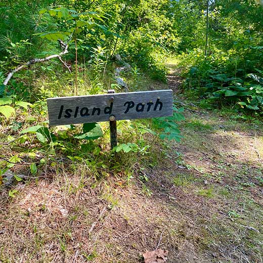 trail sign