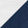 White + Midnight Blue