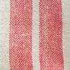 Natural with Red Stripes