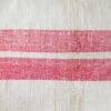 Natural with Red Stripes