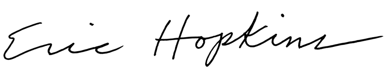 Eric Hopkins signature
