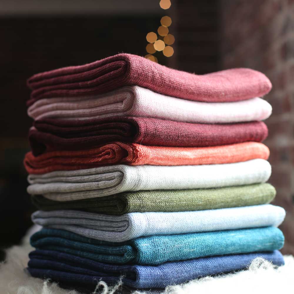 wraps stacked with winter holiday theme