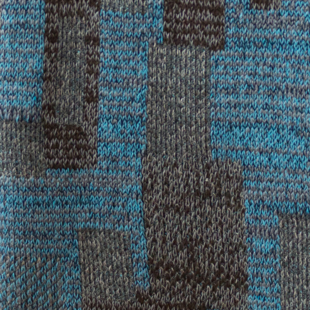 Artisanal Upcycled Patchwork Throw #38 - Image 3
